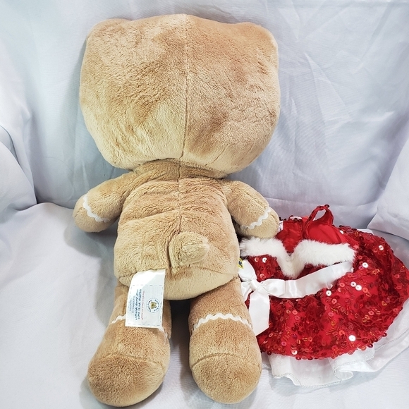 Hello Kitty Build A Bear Gingerbread Plush Stuffed Doll 18 Inch 2012 No Bow - Picture 6 of 12